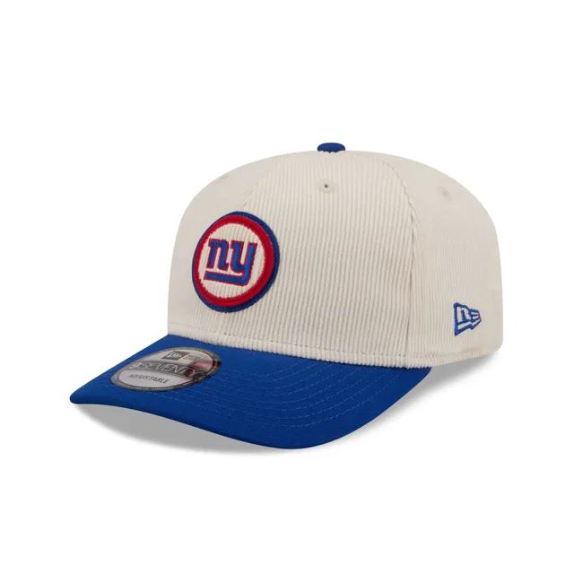 New York Giants Chapeau à bouton-pression extensible en velours côtelé Loyal 9SEVENTY