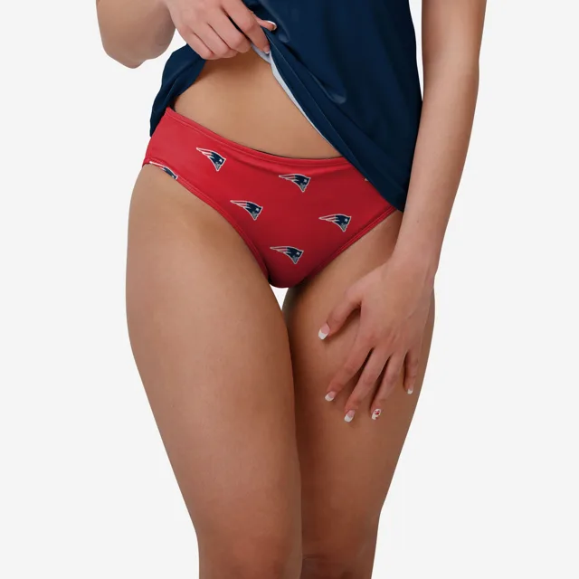 New England Patriots Bas de bikini imprimé Summertime Mini pour femme