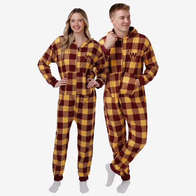 Pyjama une pièce à carreaux Washington Commanders