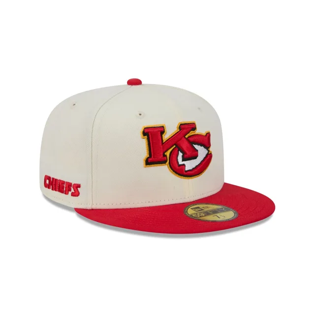 Kansas City Chiefs Deceptor Chrome Blanc 59FIFTY Casquette ajustée