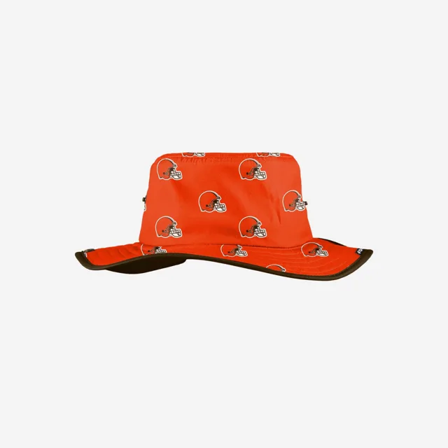 Cleveland Browns Chapeau Boonie hybride mini imprimé pour femme