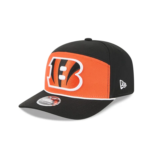 Cincinnati Bengals Chapeau extensible à panneau divisé 9SEVENTY