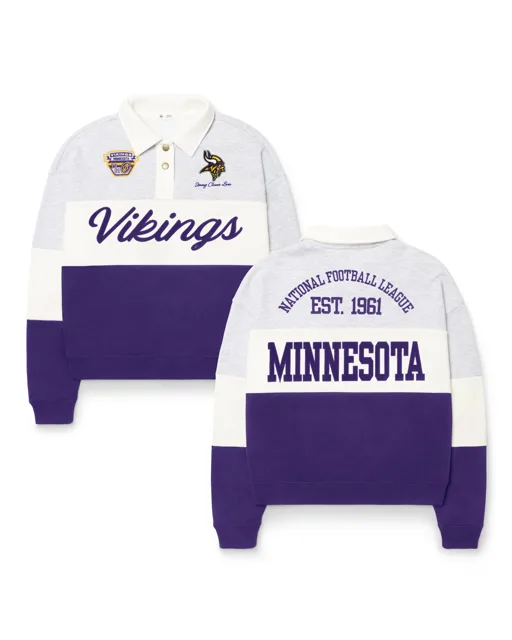 Minnesota Vikings SWEAT-SHIRT DE RUGBY STONEY CLOVER LANE X '47