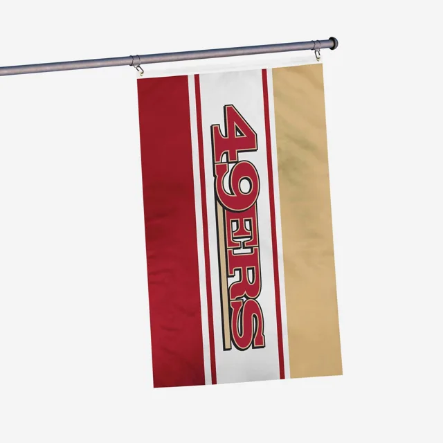 Drapeau horizontal San Francisco 49ers