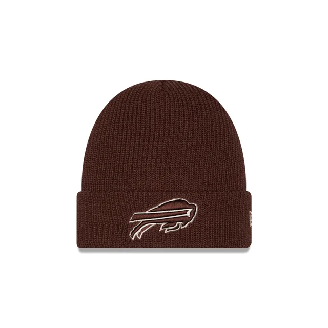 Buffalo Bills Bonnet en tricot à revers en noyer