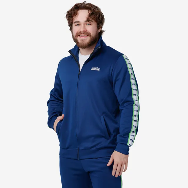 Seattle Seahawks Veste de survêtement à logo rayé