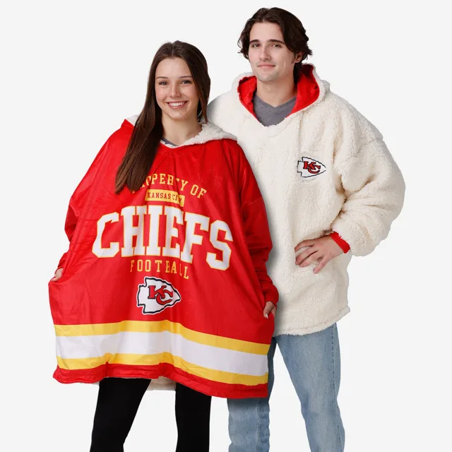 Propriété de couleur de l'équipe Kansas City Chiefs de Hoodeez