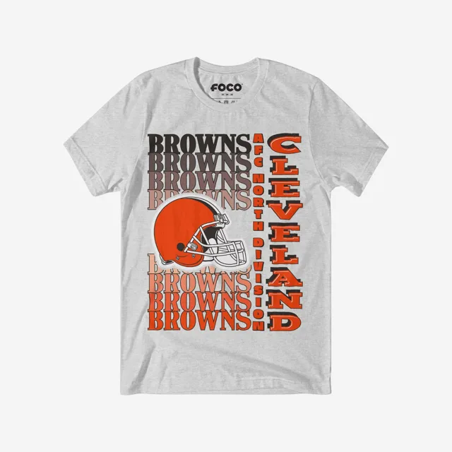 Cleveland Browns T-shirt avec mot-symbole dégradé
