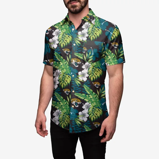 Jacksonville Jaguars Chemise boutonnée à fleurs