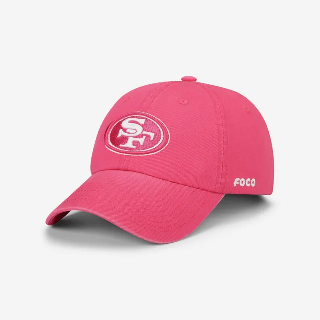 Casquette décontractée San Francisco 49ers magenta et blanche