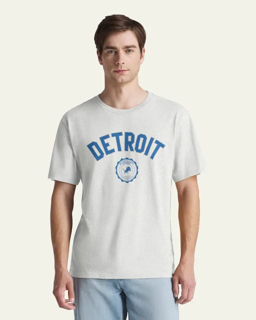 Detroit Lions CREST BEND '47 T-SHIRT QUOTIDIEN