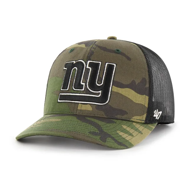 New York Giants Camo Strap '47 Trucker