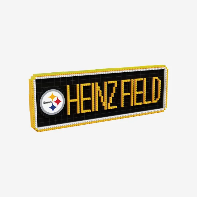 Pittsburgh Steelers BRXLZ Plaque de rue du stade