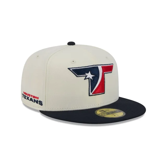 Houston Texans Deceptor Chrome Blanc 59FIFTY Casquette ajustée