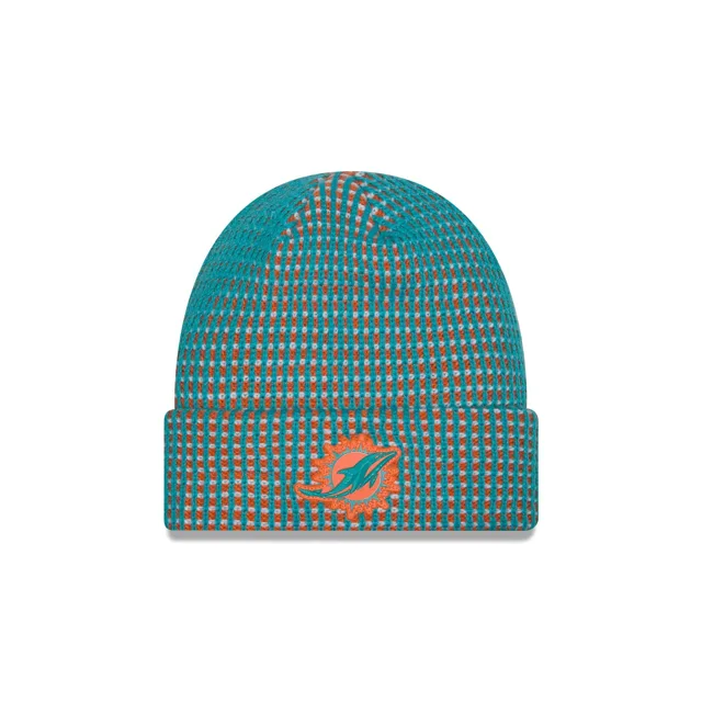 Miami Dolphins 2026 Bonnet tricoté à revers pour temps froid