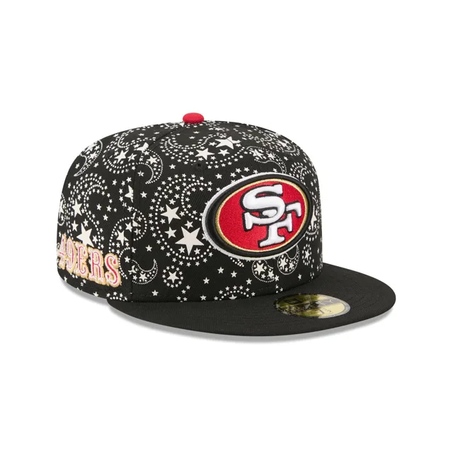 Chapeau ajusté 59FIFTY clouté étoile San Francisco 49ers