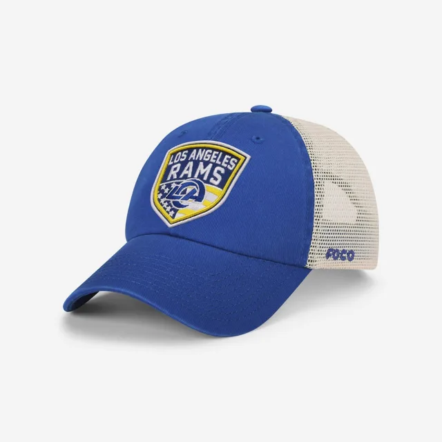 Los Angeles Rams Casquette de camionneur décontractée avec patch Americana