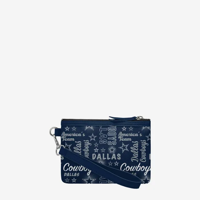 Dallas Cowboys Bracelet imprimé avec logo répété de la collection Spirited Style
