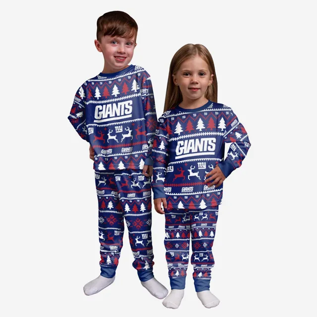 New York Giants Pyjama de vacances en famille pour tout-petits