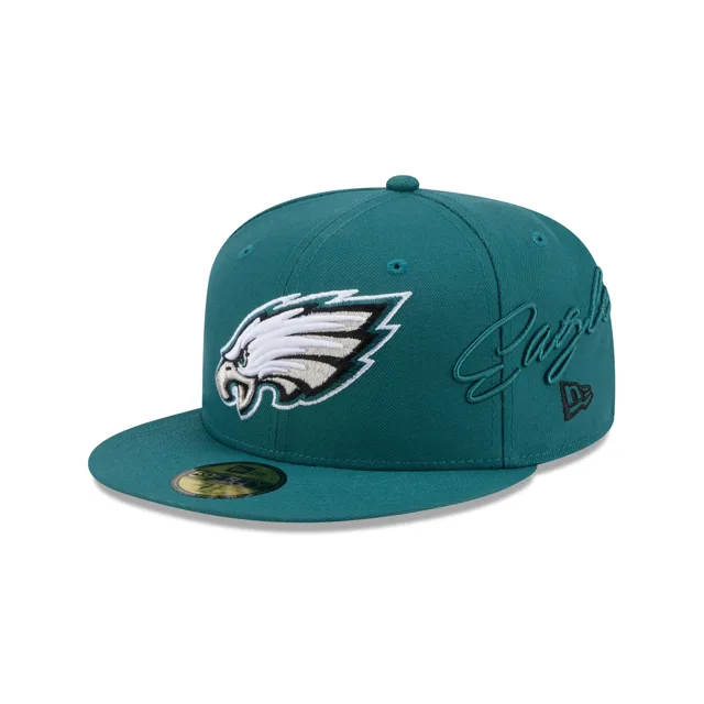 Philadelphia Eagles Side Script 59FIFTY Casquette ajustée