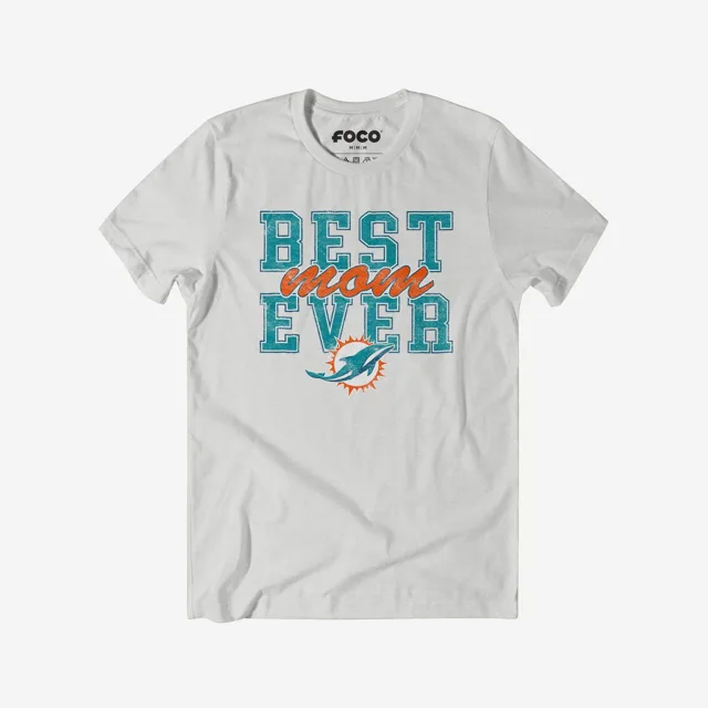 Miami Dolphins T-shirt empilé la meilleure maman de tous les temps