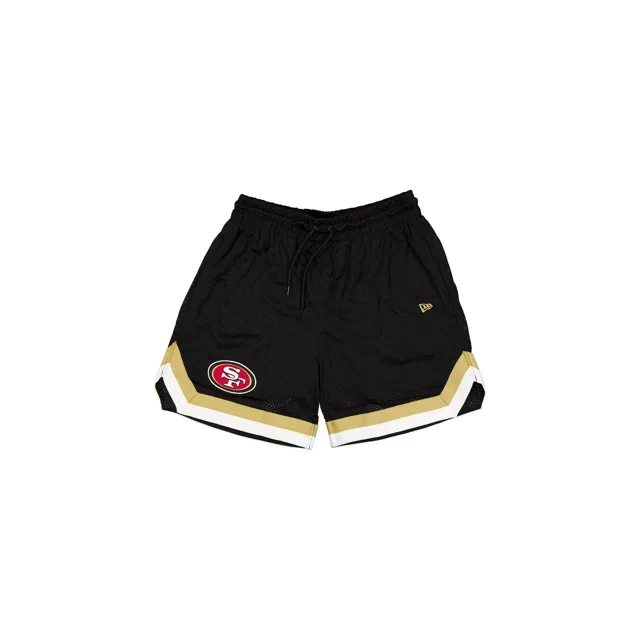 Short noir en maille San Francisco 49ers