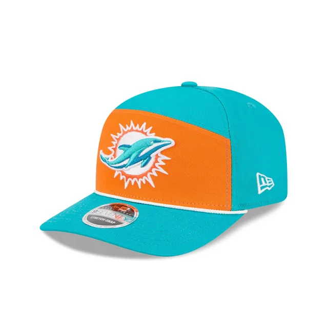 Miami Dolphins Chapeau extensible à panneau divisé 9SEVENTY
