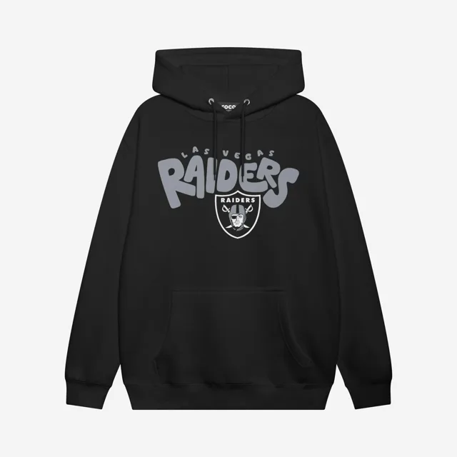 Sweat à capuche bulle Las Vegas Raiders