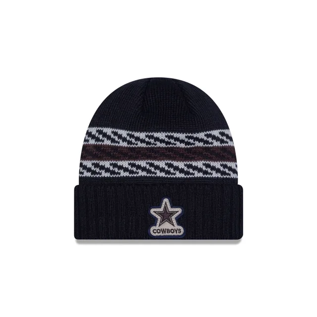 Dallas Cowboys Bonnet en tricot à revers matelassé