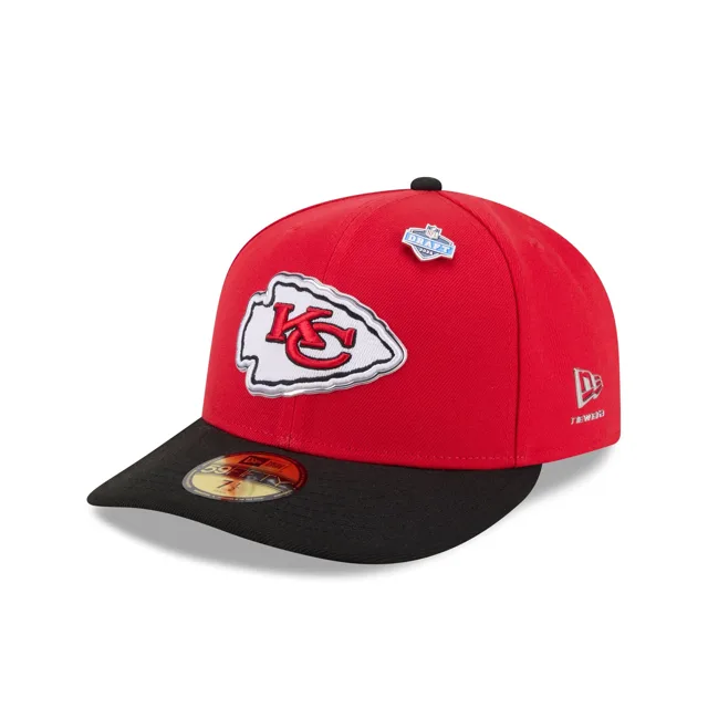Kansas City Chiefs 2026 Draft 59FIFTY Casquette ajustée