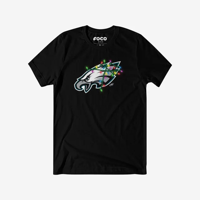 Philadelphia Eagles T-shirt avec logo principal Holiday Lights