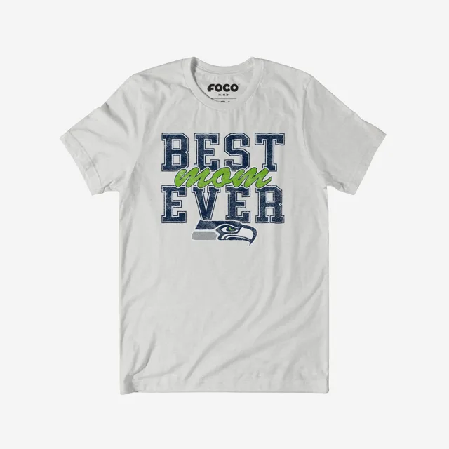 Seattle Seahawks T-shirt empilé la meilleure maman de tous les temps