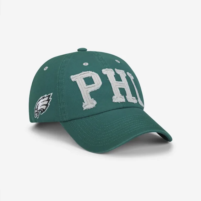 Casquette décontractée monogramme Philadelphia Eagles