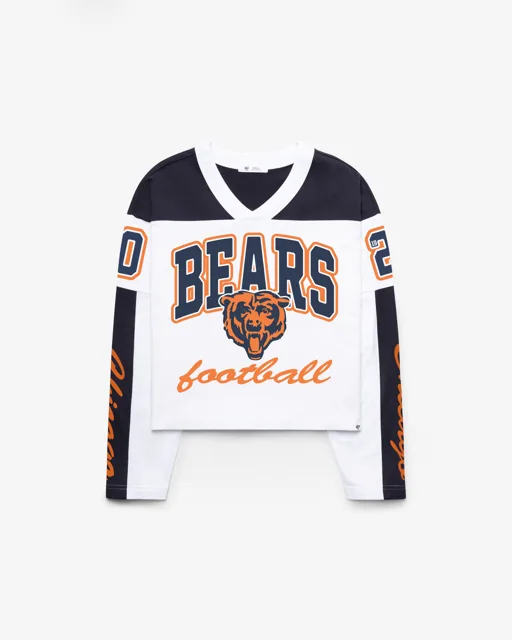 Chicago Bears EXCLAMATION '47 T-SHIRT EN JERSEY METRO FEMME