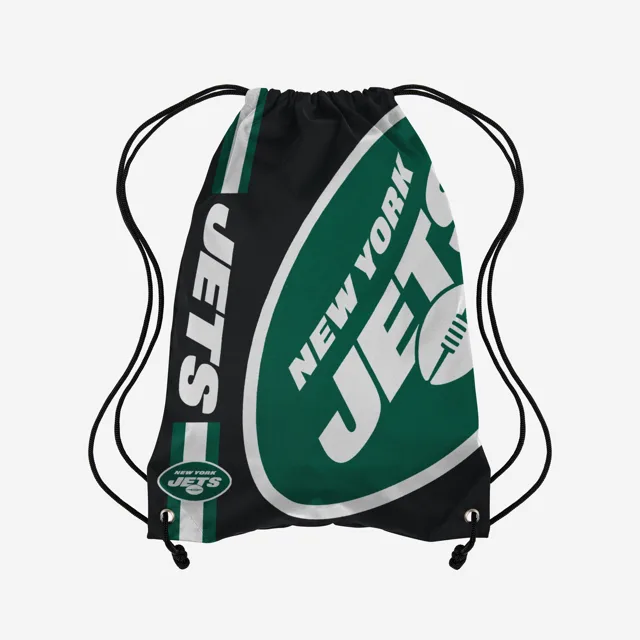 New York Jets Sac à dos à cordon avec grand logo
