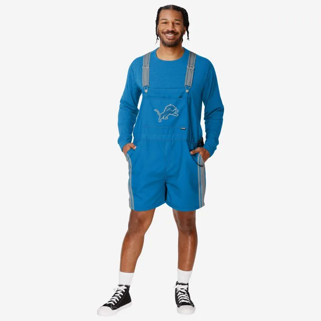 Detroit Lions Cuissard à bretelles Team Stripe pour hommes