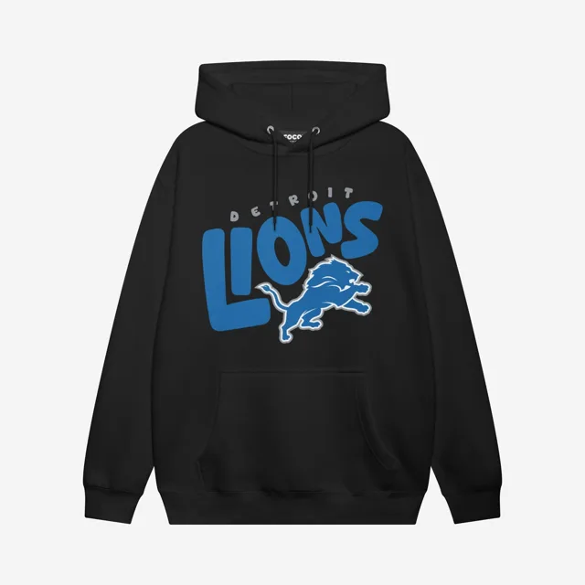 Sweat à capuche bulle Detroit Lions