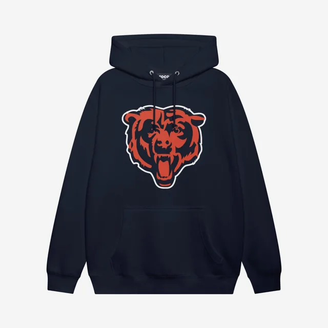 Sweat à capuche avec logo principal Chicago Bears