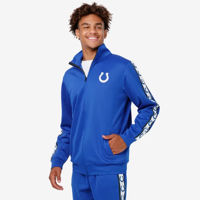 Indianapolis Colts Veste de survêtement à logo rayé