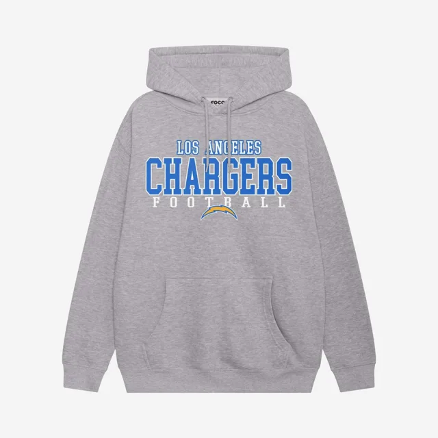 Los Angeles Chargers Sweat à capuche avec logo de football