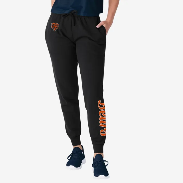 Chicago Bears Pantalon de jogging noir avec mot-symbole pour femme