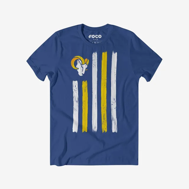 Los Angeles Rams T-shirt drapeau coup de pinceau