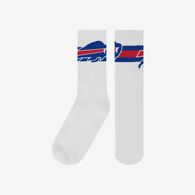 Chaussettes blanches avec logo principal Buffalo Bills
