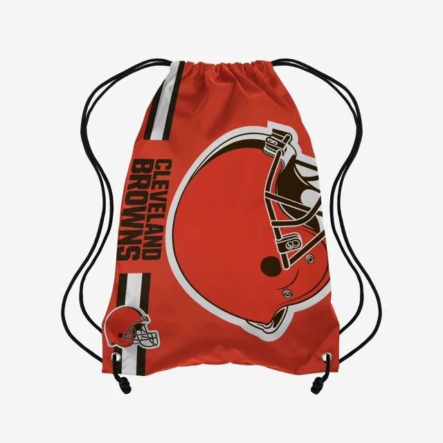 Cleveland Browns Sac à dos à cordon avec grand logo