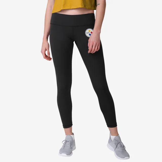 Pittsburgh Steelers Legging noir avec logo mollet pour femme