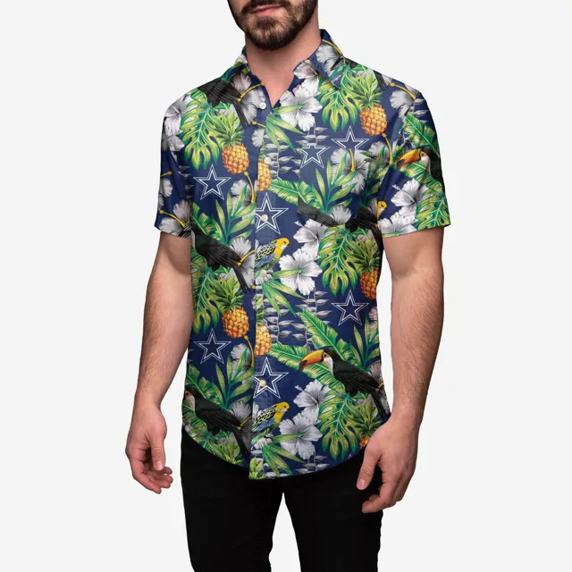 Dallas Cowboys Chemise boutonnée à fleurs