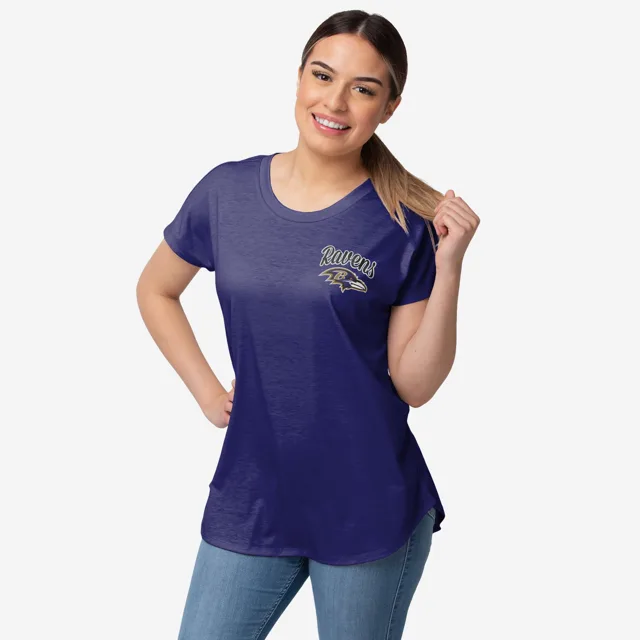 Baltimore Ravens Haut tunique avec mot-symbole pour femme