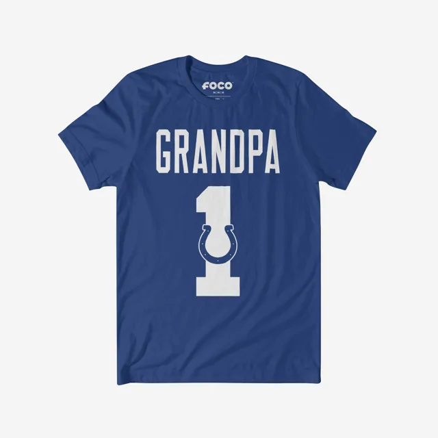 Indianapolis Colts T-shirt grand-père numéro 1
