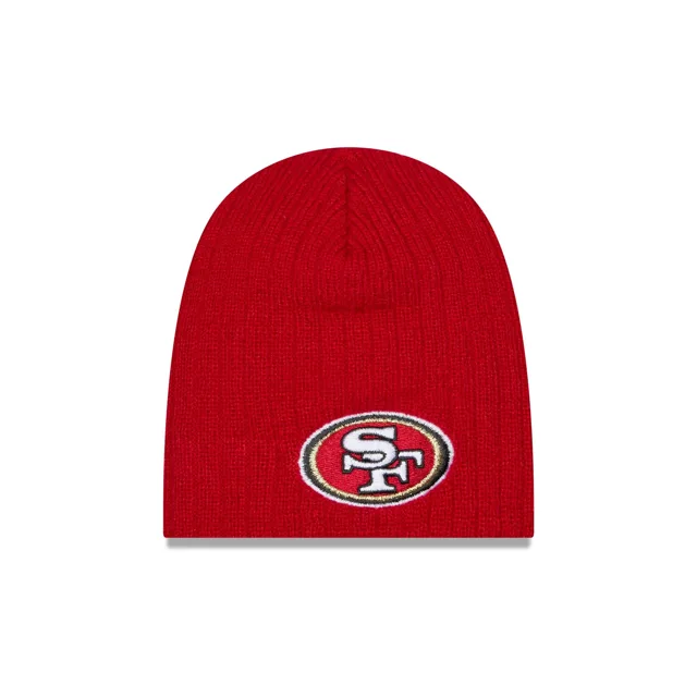 San Francisco 49ers Mini Fan Bonnet tricoté tête de mort pour enfants