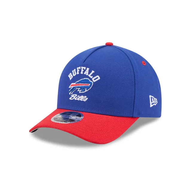 Buffalo Bills Casquette Snapback à cadre en A avec graphique arqué 9FORTY M-Crown